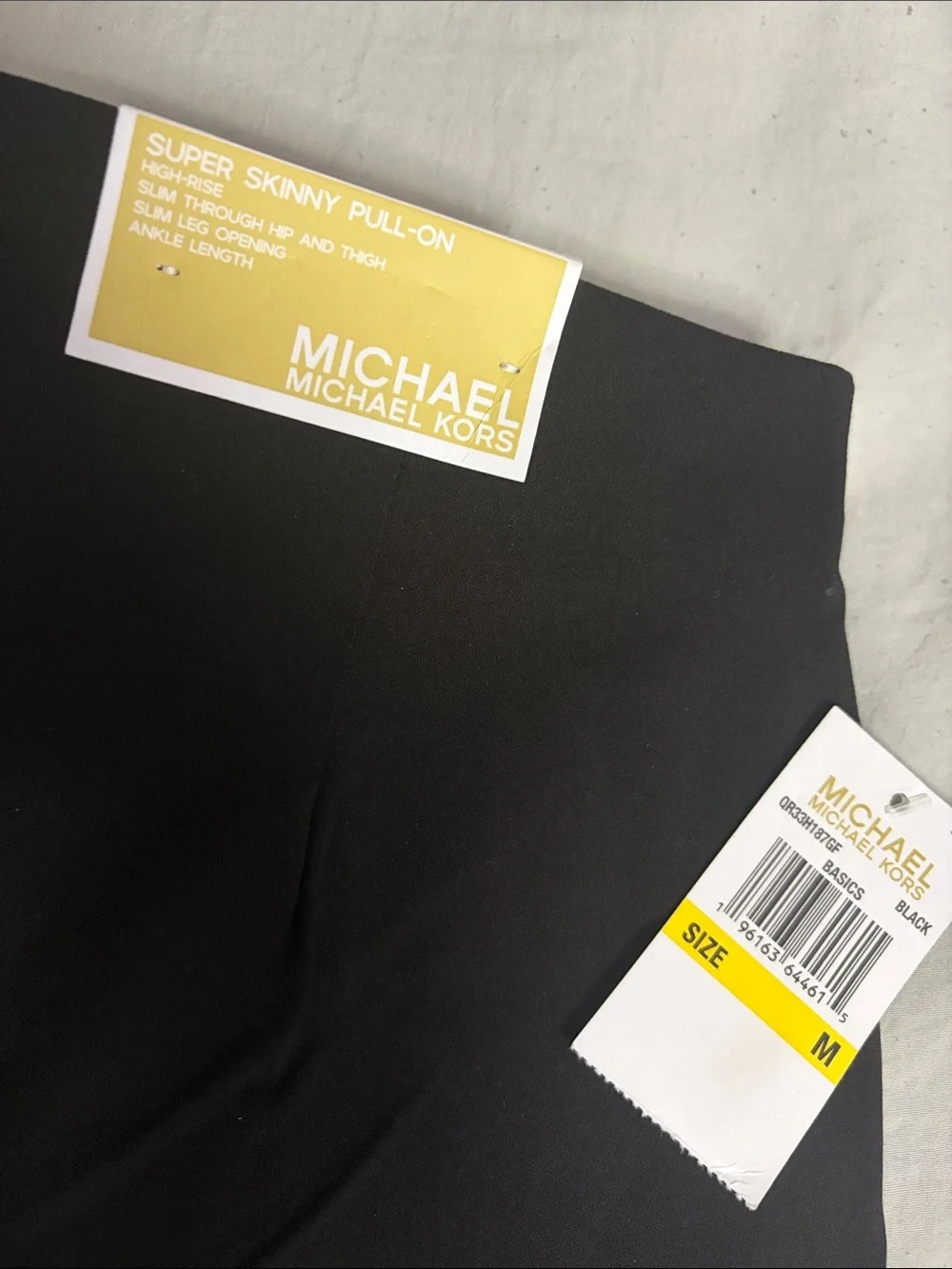 Michael Kors Men’s Black Dress Pants Slim Pull-On